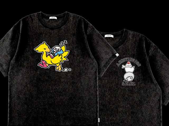 [sans+chocobo] [annoying dog + emil]