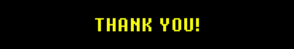 THANK YOU!