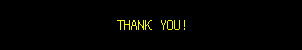 THANK YOU!