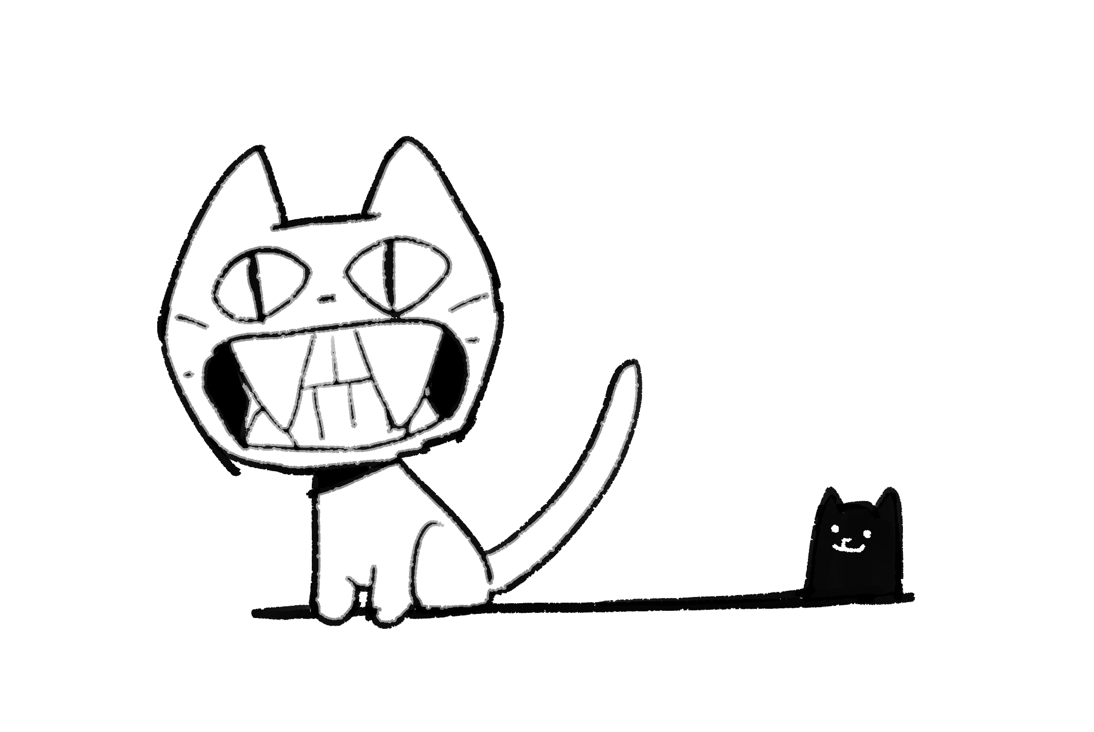 annoying dog looking at Judge